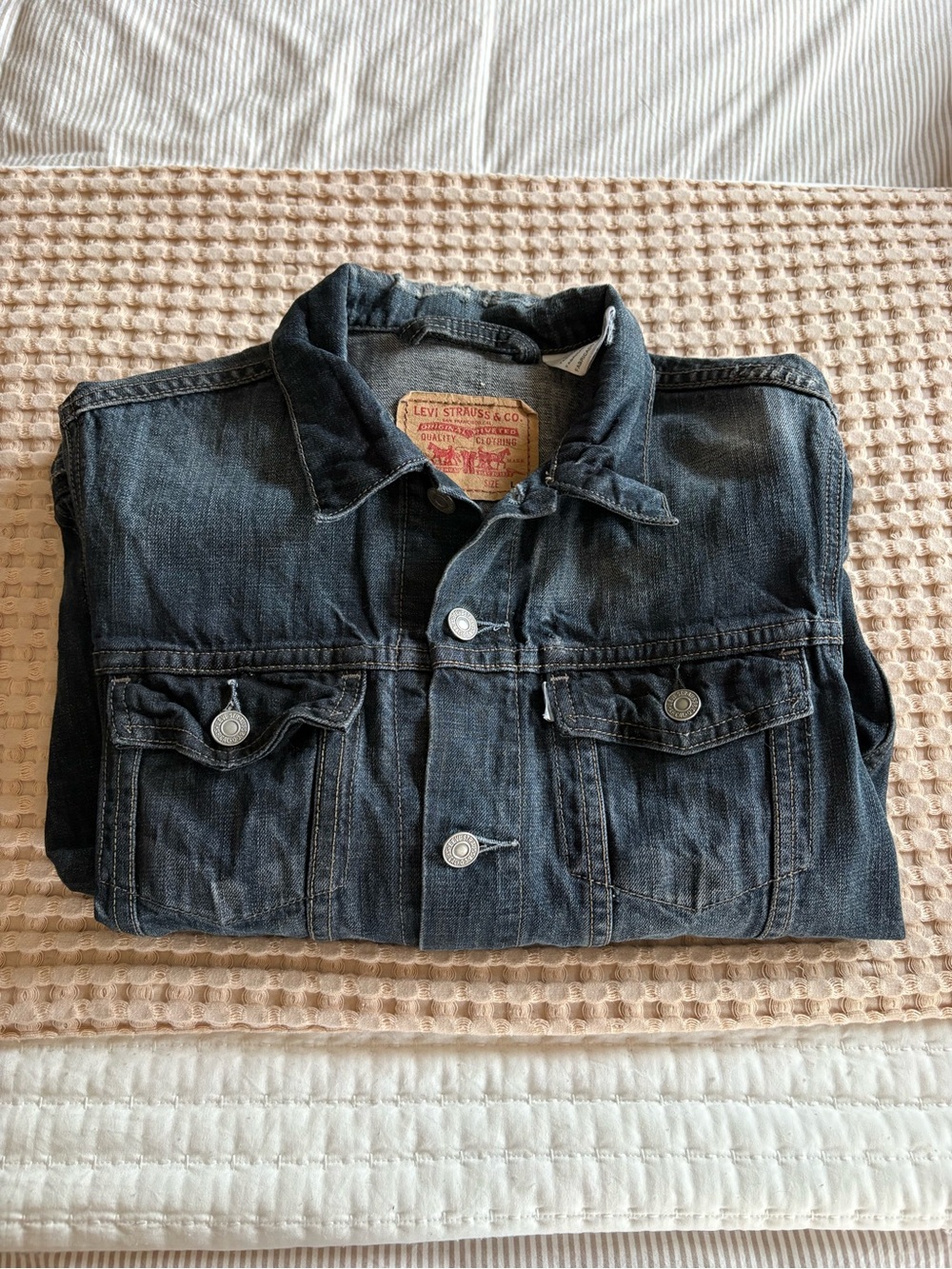 Levi's Black Wash Denim Jacket